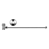 Cistern Stop Mini Kit 450mm Chrome Plated 15mm