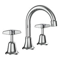 Southern Cross Basin Set Swivel Spout - 6 Star
 Jumper Valve - Chrome (Lf)