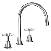 Southern Cross Hob Spa Set 3/4 Turn - Chrome