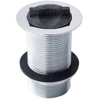 Plug And Waste Basin With Rubber Plug Chrome Plated 40MM X 75MM