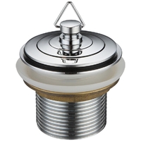 40mm X 50mm Plug And Waste Basin With Brass Plug Chrome Plated 
