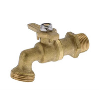 Hose Tap Quarter Turn Brass MI 20mm