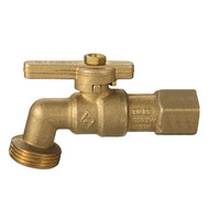 20mm Hose Tap Quarter Turn Brass FI 