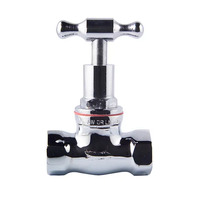 Stop Tap T Head Chrome Plated FI X FI 15mm