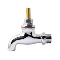 Bib Tap Unstyled Chrome Plated MI 15mm Less H And B