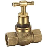 Stop Tap T Head R/B FI X FI  Gland Packed 20MM LF
