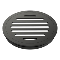 100Mm Floor Waste Round Top Gunmetal