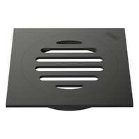 80Mm Floor Waste Square Top Gunmetal