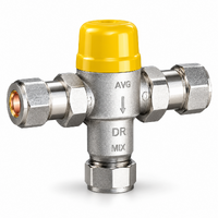 15mm Tempering Valve C/W Insulation - Lead Free