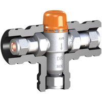 15mm Tempering Valve HP C/W Insulation