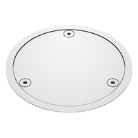 100Mm Clamp Ring &amp; Cleanout Top