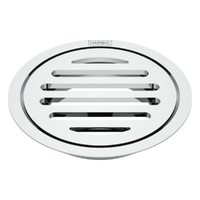 50Mm Vinyl Clamp Ring &amp; Grate Chrome