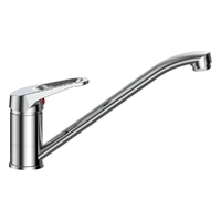 Waratah Sink Mixer - 220Mm - 4 Star Chrome (Lf)