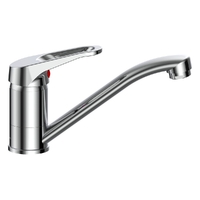 Waratah Sink Mixer - 165Mm - 4 Star Chrome (Lf)