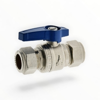 WMK Ball Valve Lever Handle C X C 20mm LF