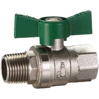 Dual Approved Ball Valve Butterfly Handle MI X FI 20mm