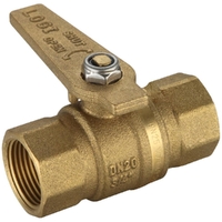 Watermarked Ball Valve Brass Long Handle FI X FI 25mm Lead Free