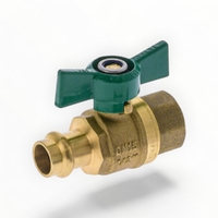WMK Ball Valve Press Fit Buttfly Hdle DN20 X 20FI LF