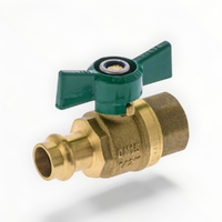 WMK Ball Valve Press Fit Buttfly Hdle DN25 X 25FI LF