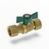 Dual Isolation Non Return BV With Check Valve Swivel FI 15mm