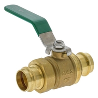 DN20 Press Fit Union Lever Handle Ball Valve