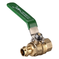 WMK Ball Valve Press Fit Lever Handle DN40 X 40FI LF