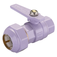 WMK Ball Valve BR 25FI X 32PE Lilac LF