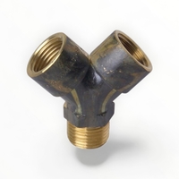 Y Piece BR 15MM LF