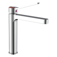Zenith Care Sink Mixer With Red And Blue Indication - 4 Star - Chrome (Lf)