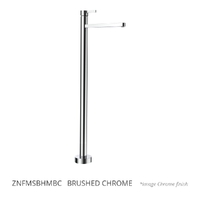 Zenith Bath Filler - Swivel Brushed Chrome