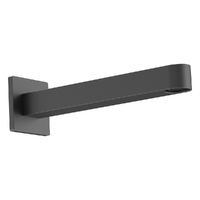 Zenith Wall Outlet 200Mm - Bath - Square Plate Gunmetal