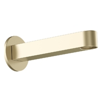 Zenith Wall Outlet 150Mm - Basin/Sink - Round Plate Brushed Gold (Lf)