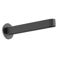 Zenith Wall Outlet 200Mm - Bath - Round Plate Gunmetal