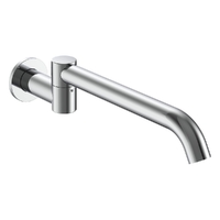 Zenith Swivel Wall Outlet 320Mm - Basin/Sink - Round Plate 6 Star Chrome (Lf)