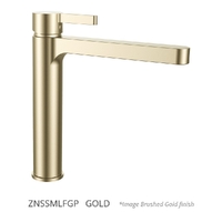 Zenith Swivel Sink Mixer - Pillar Style - 4 Star Gold (Lf)