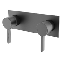 Zenith Twin Wall Mixer Gunmetal (Lf)