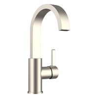 Zenith Swivel Basin Mixer - Vertical Style - 4 Star Brushed Nickel (Lf)