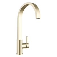 Zenith Swivel Sink Mixer - Vertical Style - 4 Star Brushed Gold (Lf)