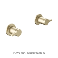 Zenith Wall Top Assembly - 1/4 Turn Ceramic Brushed Gold (Lf)
