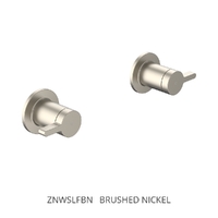 Zenith Wall Top Assembly - 1/4 Turn Ceramic Brushed Nickel (Lf)