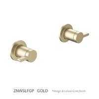 Zenith Wall Top Assembly - 1/4 Turn Ceramic Gold (Lf)