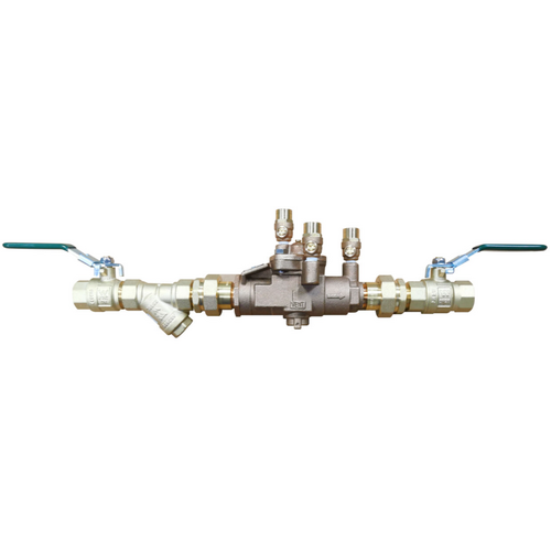 32mm RPZD Brass C/W Lockable B/Valves, Strainer & Unions - Watts