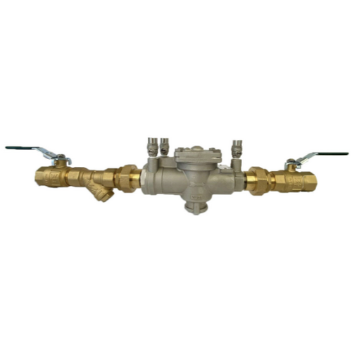 40mm RPZD Stainless Steel C/W Brass Lockable B/Valves, Strainer & Unions - Watts