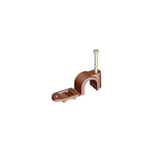 Quick Clip cop Brown 5/8" Twist Nail