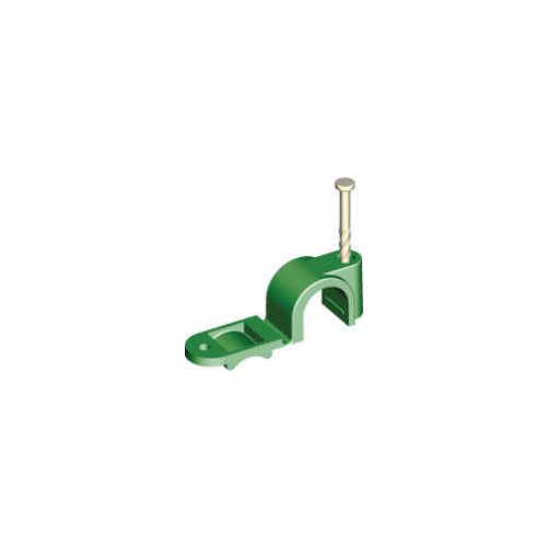 1/2" Twist Nail Quick Clip Lag Cop Green 