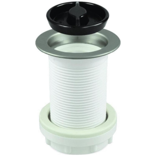Plug & Waste Ext 40x90mm S/Steel