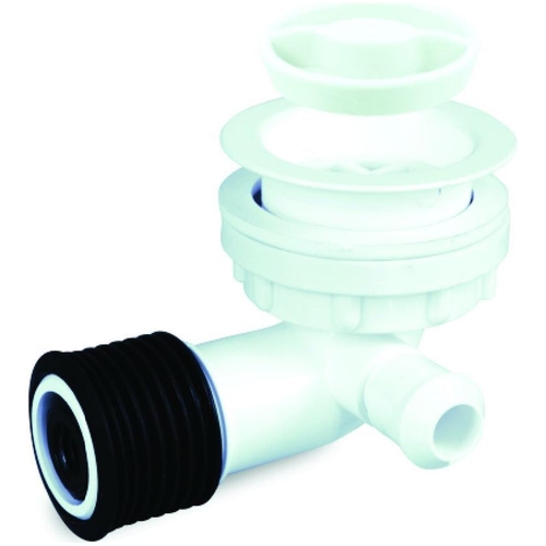 Plug & Waste Elbow w-OF 40mm White