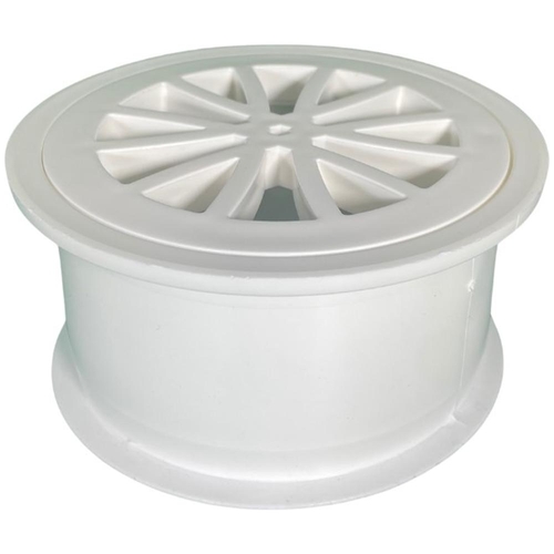 Plas-fin Waste Round 100mm