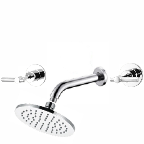 BELLINO LEVER SHOWER SET CERAMIC DISC 1/4 TURN WELS 3 STAR C/P