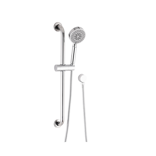 Lavar 5 Function Hand Shower On Grab Rail Wels 4 Star C/P
